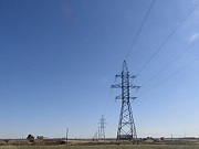 Над федеральной трассой в Волгоградской области реконструирована воздушная ЛЭП