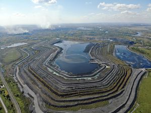 ЕВРАЗ увеличит емкость гидроотвала ЗСМК