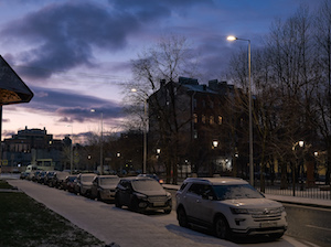 «Ленсвет» установил светильники нового поколения на Камской улице