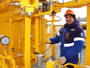 В городе Инза Ульяновской области построен распределительный газопровод