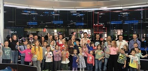 Исполнилась мечта детей сотрудников Новосибирского РДУ - они побывали на работе у родителей