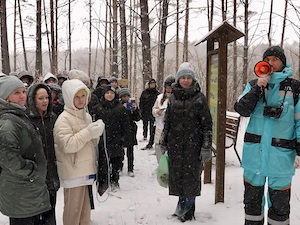 При поддержке Амурского ГХК в Свободном появилась круглогодичная экологическая тропа