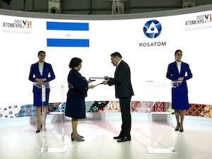 Россия и Никарагуа запланировали работу по развитию сотрудничества в области мирного применения атомной энергии