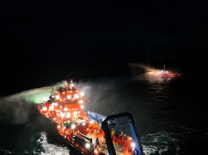 Компания «Газпром недра» провела комплексные учения в Баренцевом море