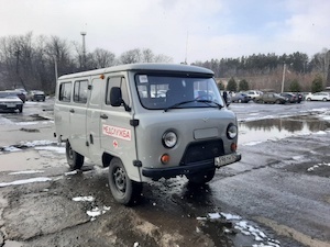 На Назаровский угольный разрез поступил новый санитарный автомобиль