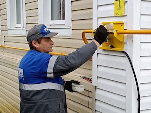 В селе Константиново Тверской области газифицировано первое домовладение