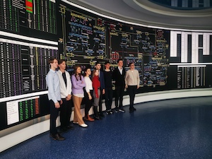 Кемеровские лицеисты побывали в центре управления энергосистемой Сибири
