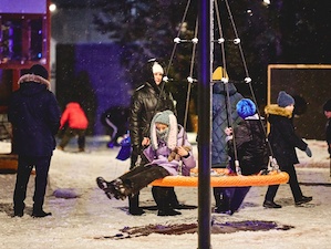 В Бородино при поддержке СУЭК реконструировали городской парк