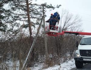 Электроснабжение населённых пунктов Приморья полностью восстановлено после циклона