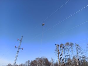 «Сахалинэнерго» смонтировало все опоры ЛЭП «Шахтерская - Ударновская»