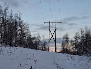 «Якутскэнерго» установило более 200 новых опор на ЛЭП 110 кВ «Сулгачи-Эльдикан»