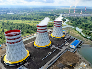 Томь-Усинская ГРЭС получила разрешение на ввод в эксплуатацию градирни №3