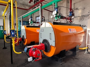 В Одесском районе Омской области переведены на природный газ две котельные