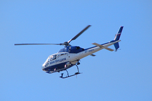 Авиамилиция против грабежей и ДТП: