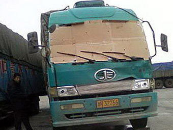 Картон вместо… лобового стекла