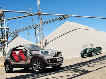 MINI привезет в Детройт кроссовер без дверей и крыши