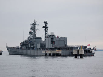 Антипиратские учения закончились столкновением японских эсминцев