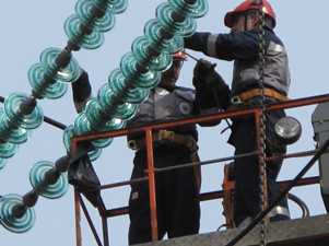 МЭС Центра заменили изоляторы на ЛЭП 220 кВ Венера - Углич
