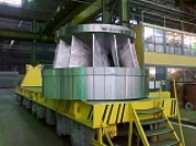 На Гоцатлинскую ГЭС приыбыло рабочее колесо турбины