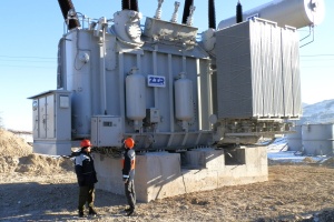 МЭС Юга опробовали первый автотрансформатор строящейся подстанции Ильенко
