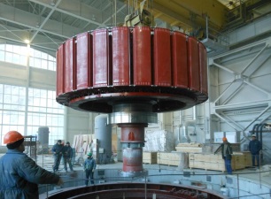 Строители Гоцатлинской ГЭС завершают монтаж гидроагрегатов