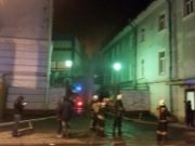 Пожар на Василеостровской ТЭЦ в Санкт-Петербурге тушили пять часов