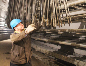 На строящемся блоке №1 ЛАЭС завершено натяжение армоканатов защитной оболочки здания реактора