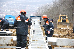 ФСК ЕЭС монтирует фундаменты под основное оборудование новой подстанции «Восточная Промзона» в Краснодаре
