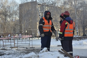 Работу аварийно-восстановительных бригады «Пензаэнерго» затрудняет обледенение на дорогах