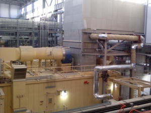 На строящейся Маяковской ТЭС испытали первый турбогенератор