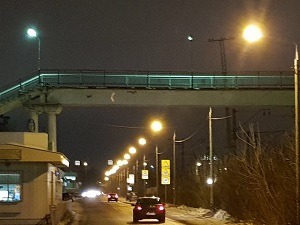 На улице Торфобрикетной Орехово-Зуево установлено 20 светильников