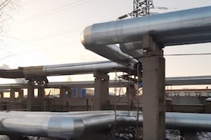 Свердловская теплоснабжающая компания меняет теплоизоляцию на магистральном трубопроводе от Первоуральской ТЭЦ