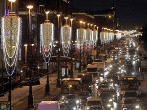 Санкт-Петербург украсят к Новому году к 20 декабря