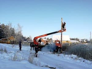 В Якутске обновляют воздушные ЛЭП