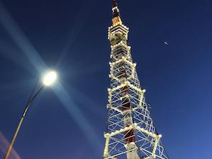 Петербургская телебашня получила новую подсветку