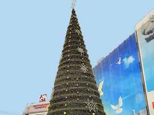 «Орёлэнерго» подключило к электросетям елку и световые арт-объекты