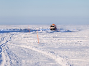 Зимник на Восточную Мессояху открылся позже обычного