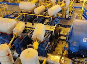 На Чаяндинском месторождении в Якутии запускают уникальный газоперекачивающий агрегат для закачки гелия в пласт