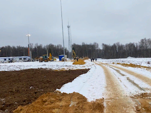 Темпы строительства ГРС «Жуково» втрое опережают график