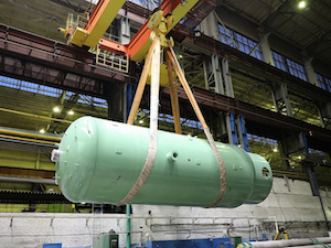 Петрозаводскмаш изготовил ёмкости системы безопасности для Курской АЭС-2