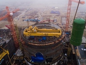 На стройплощадке Курской АЭС-2 смонтированы гидроемкости пассивной защиты реактора