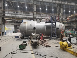 Уралхиммаш изготовил паровую емкость для СИБУР-Нефтехима