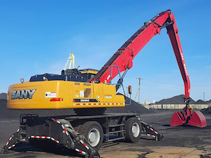 «Порт Мечел-Темрюк» приобрел колесный перегружатель