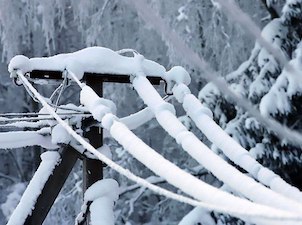 «Орелэнерго» восстановило нарушенное снегопадом энергоснабжение