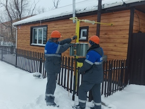 В Любинском районе Омской области построены новые газопроводы