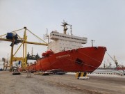 Атомный контейнеровоз «Севморпуть» прибыл в порт Санкт-Петербурга