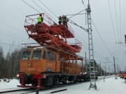 На участке Савеловского направления Московской железной дороги обновлено 22 км контактной сети