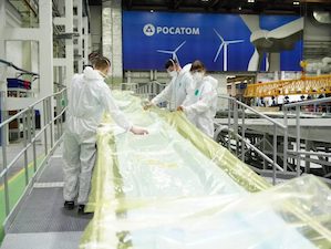 Композитный дивизион «Росатома» запустил производство ветролопастей в Ульяновске