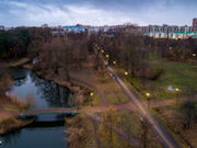 «Ленсвет» реконструировал освещение в парке Александрино