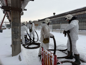 На Ново-Кемеровской ТЭЦ ликвидировали условный разлив мазута
